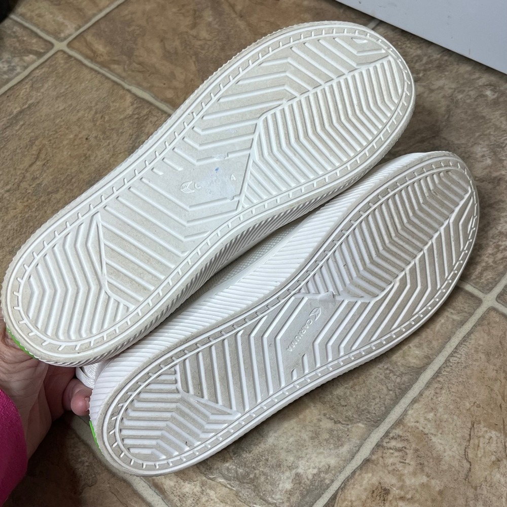 Cariuma IBI Low Off White Bamboo Knit Sneakers Women 8.5 Men 7 - Picture 10 of 10